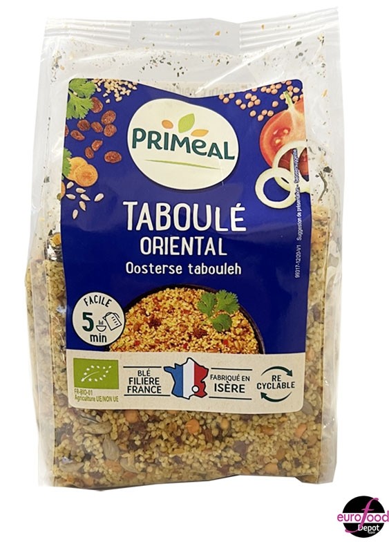 Priméal, Organic Oriental Tabbouleh - (300g/10.6oz)