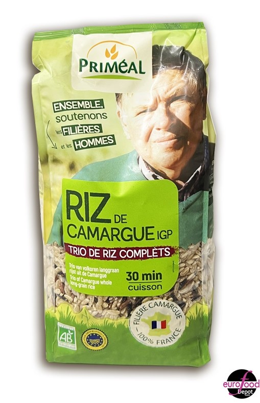 Priméal, Trio of Organic Rice from Camargue - (500g/17.6oz)