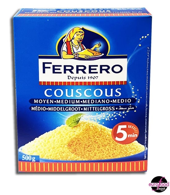 Ferrero, Durum Wheat Semolina/ Semoule de Blé- (500g/17.6oz)