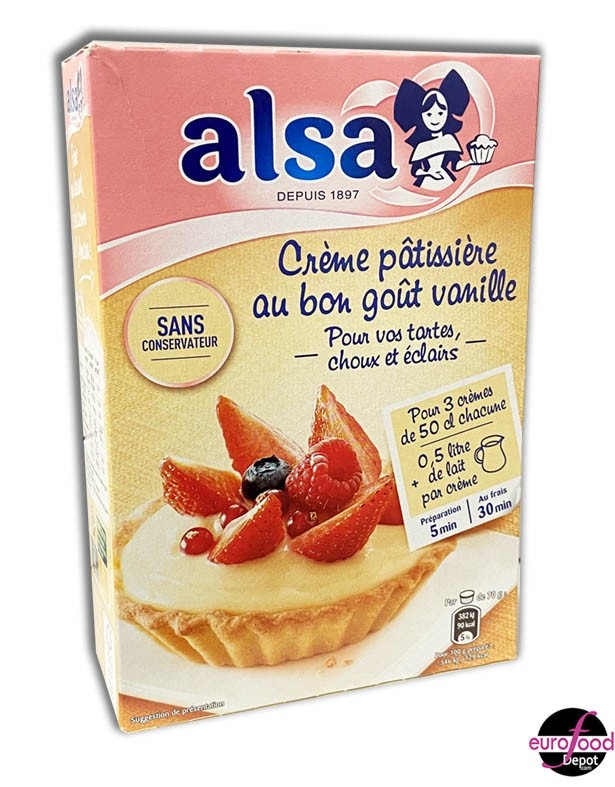  Alsa French Creme Patissiere Vanille