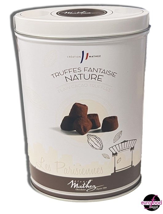 Plain Cacao Truffles "Les Parisiennes" by Mathez (7.1oz/200g) 