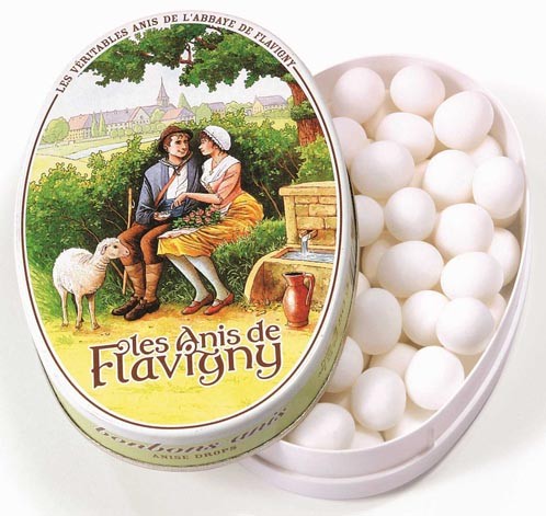 Les Anis de Flavigny candies-Small Oval tin of Anise