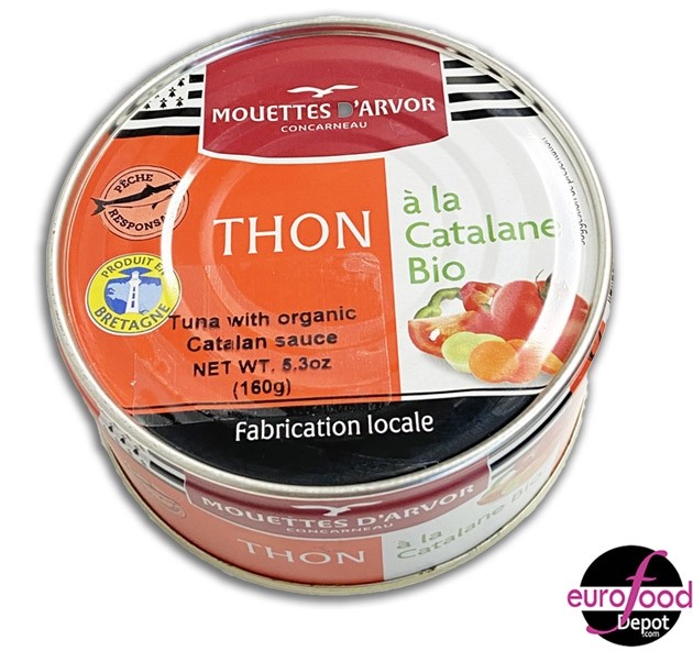 Tuna With Organic Catalan Sauce - Mouettes D'Arvor 