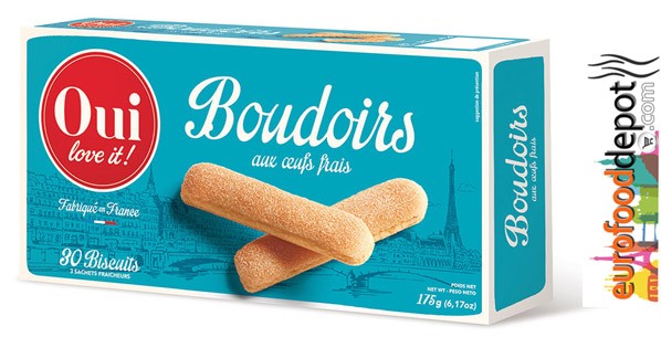 Oui Love It, Lady Fingers With Fresh Eggs/ Boudoirs - (175g/6.17oz)