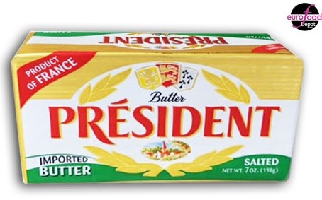President Sea salt Butter / Beurre Demi Sel 