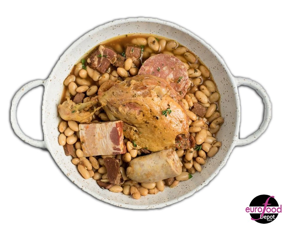 Cassoulet Bean Stew with Duck Confit and Sausages - Bec Fin