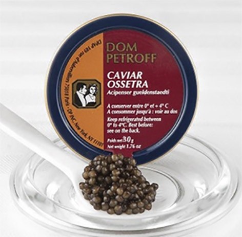 Ossetra Caviar DOM PETROFF 