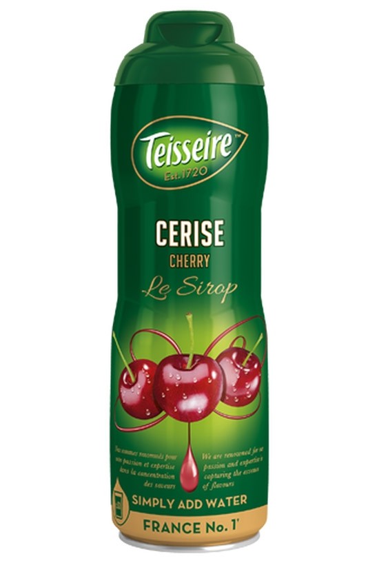 Teisseire Cherry Syrup (Cerise) - Concentrated - 20.3 fl.oz. 60cl