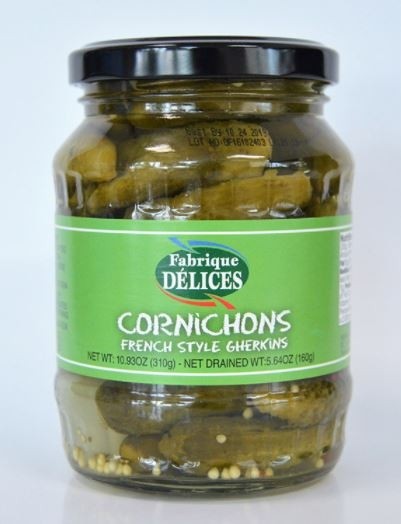 French Cornichons Fabrique Delices (10.93 oz/310g)