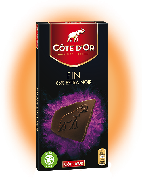 Côte d'Or, 86% Belgian Dark Chocolate Confection - (100g/3.52oz)