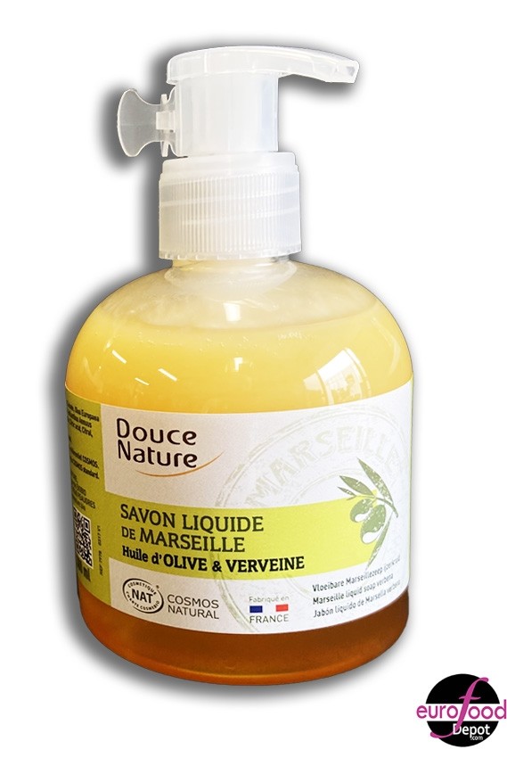 Douce Nature, Liquid Marseille soap Olive oil and Verbena