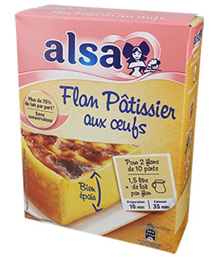 Alsa Flan patissier with eggs (720g/1.6 Lb)