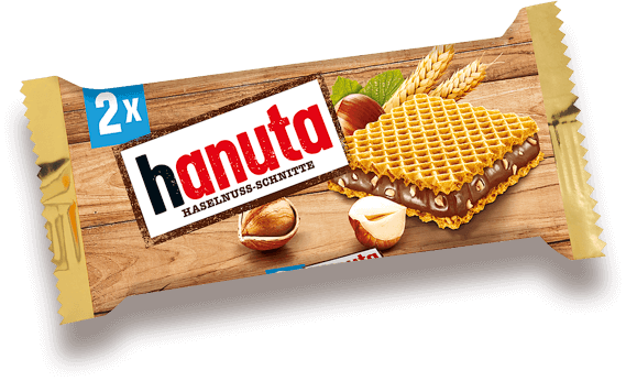 Hanuta Ferrero's Hazelnut sections (0.11lb)