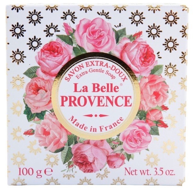 Rose-scented Extra-Gentle Soap from Provence (France)