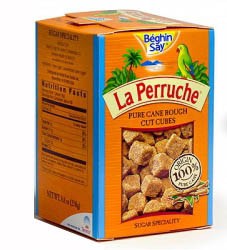 Sugar - La Perruche - Pure Cane Rough Cut Brown Sugar Cubes - (8.8 Oz/250g)