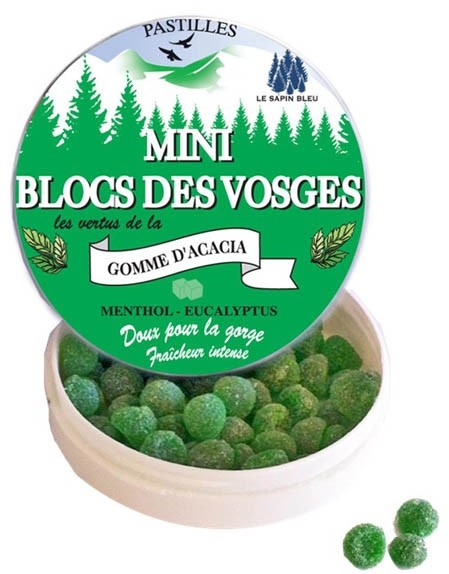 Mini bloc des Vosges menthol eucalyptus 32g (1.1 oz)