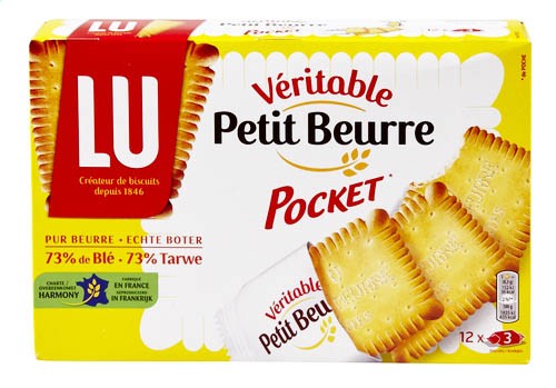 LU Petit Beurre Pocket - 12 Bag Pack x 3 (10,6oz/300g)