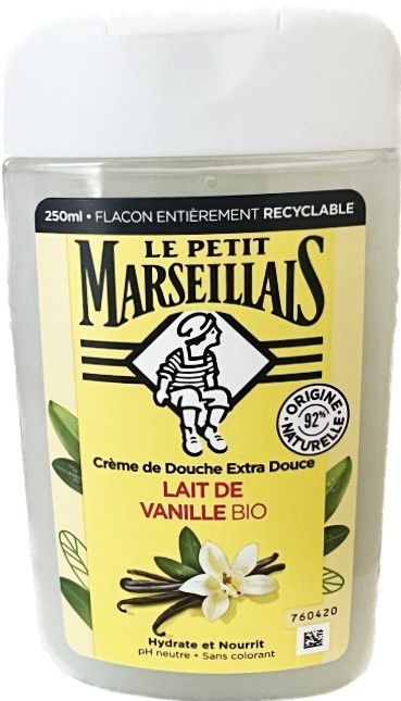Organic Vanilla Milk Shower Cream - Le Petit Marseillais