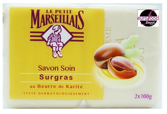 Le Petit Marseillais Shea Butter solid Soap Bar Pack (2X100g)