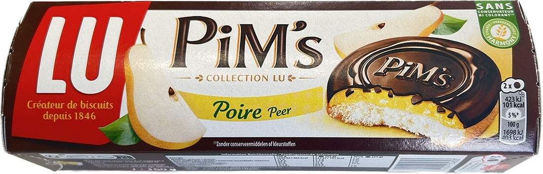 PiM's Fine Pear Biscuit with dark chocolate by LU