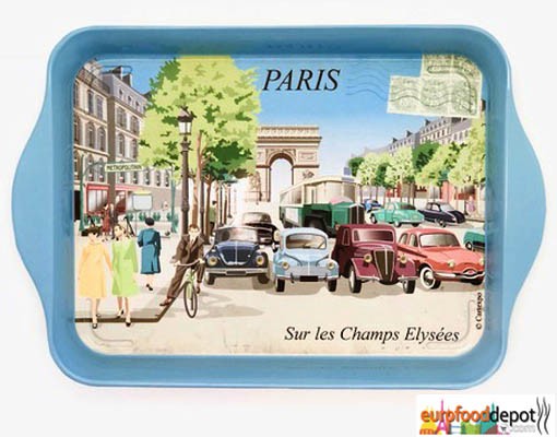 Paris Sur Les Champs Elysees - Mini Metal Tray