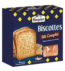 Pasquier, Biscottes - Whole Wheat Breakfast Toast (10.5oz/300g)