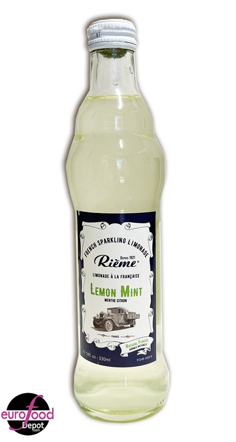 Rieme Artisanal Sparkling Lemonade Lemon Mint Flavor (330ml /11.18floz)