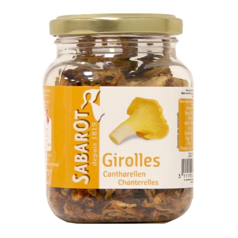 Dried chanterelles mushrooms - Champignons Girolles (1oz/30g)