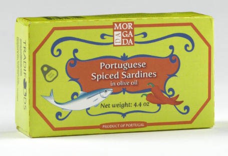 Sardines in extra virgin Olive Oil - Spiced - Morgada (4.4oz)