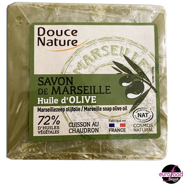 Douce Nature, Marseille cube soap with Olive Oil - (300g/10.6oz)