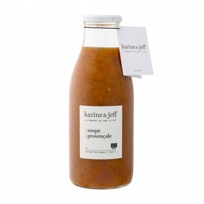 Karine & Jeff, Organic Provençal Soup Vegan - (0.5Lt/16.9 fl oz)