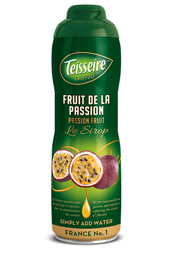 Teisseire Passion fruit syrup - concentrated - 20.3 fl.oz. 60cl