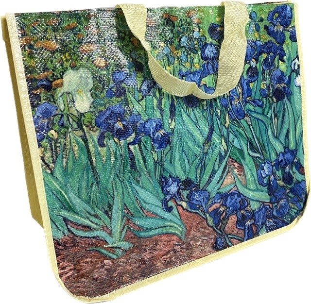 Van Gogh Irises Shopping Bag