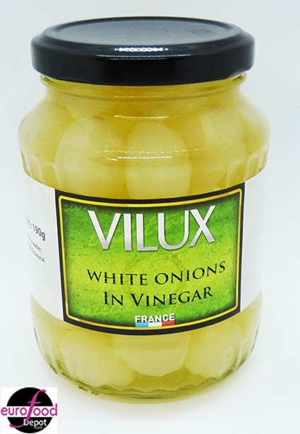 VILUX, White Onions in Vinegar - (190g/6.7oz)