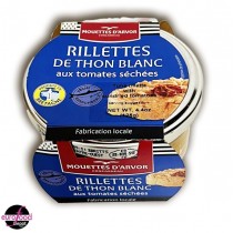 Mouettes D'Arvor, Tuna Rillette With Sundried Tomatoes/ Rillettes de Thon Blanc Aux Tomates Séchées - (125g/4.4oz)