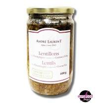 André Laurent, Lentils From Champagne Cooked With Goose Fat - (600g/21.4oz)