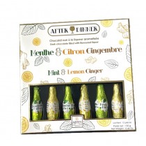 Abtey, 12 bottle-shaped chocolates liqueur filled/ From France 