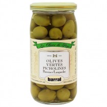 French Green olives Picholines - Barral (6oz/170gg)
