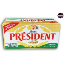 President Sea salt Butter / Beurre Demi Sel 