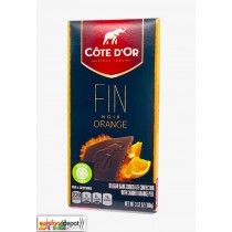 Côte d'Or, Belgian Dark Chocolate with orange  