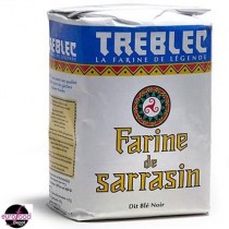 Treblec Farine de blé noir (Sarrasin) - Buckwheat Flour From Brittany