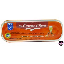 Mackerel Fillets with Escabeche Sauce - Mouettes D'Arvor 