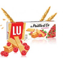 LU Paille d'Or Raspberry - French Cookies - 6 oz
