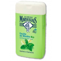 French Shower Cream Extra Gentle - Le Petit Marseillais - Bio Mint Leaf 