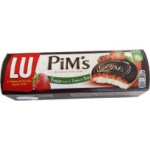 PiM's Fine Strawberry Biscuit with dark chocolate by LU