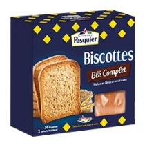 Pasquier Biscottes - Whole Wheat Breakfast Toast (10.5oz/300g)