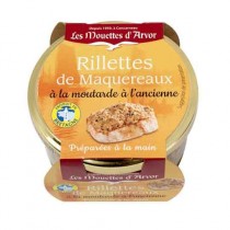 Mackerel Rillettes with Grain Mustard - Mouettes d'Arvor 