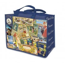 French Cote d'Azur Patchwork Shopping bag