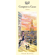 Comptoir du Cacao, "Roofs of Paris" 72% chocolate bar