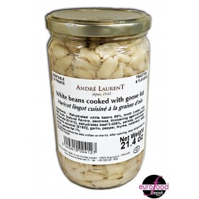 André Laurent,White Beans cooked with Goose Fat -  (600g/21.4oz)